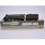 A Wrenn W2211A Class A4 steam locomotive in BR green "Silver Link". VG in a VG box
