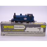 A Wrenn W2201 R1 class steam tank locomotive in Esso Blue, numbered 38. VG in a G-VG box