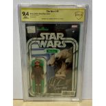 STAR WARS #46 (2018 - MARVEL) Graded CBCS 9.4 (Cents Copy) SIGNED BY PAUL SPRINGER - REE-YEES ACTION