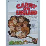 CARRY ON ENGLAND (1976) - UK/International One Sheet Movie Poster - (27" x 40" - 68.5 x 101.5