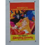 WALT DISNEY: SLEEPING BEAUTY (1970's Release) - British Double Crown - Classic WALT DISNEY