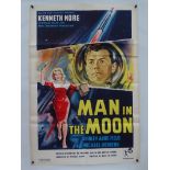 MAN IN THE MOON (1960) - UK One Sheet Film Poster (27” x 40” – 68.5 x 101.5 cm) – Folded