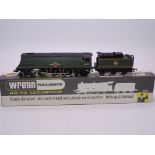A Wrenn W2267A Bulleid Pacific steam locomotive in BR green "Lamport & Holt" - 82 made. VG in VG
