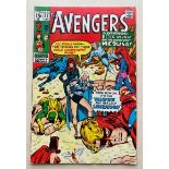 AVENGERS #83 (VALKYRIE) - (1971 - MARVEL - Cents Copy / Pence Stamp - VG/FN) - First appearance of