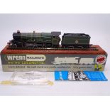 A Wrenn W2400 Castle class steam locomotive in BR green "Great Western", limited edition of 182 with