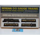 A Wrenn WP100 Pullman Passenger train set. VG in G-VG box