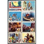 JASON & THE ARGONAUTS (1963) - Complete set of 8 x US Lobby Cards, which includes the Title Card &
