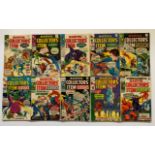 MARVEL COLLECTORS' ITEM CLASSICS LOT #13, 14, 15, 16, 17, 18, 19, 20, 21, 22 (10 in Lot) - (1967/