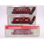 N Gauge - A group of 3 German Outline electric locomotives by Arnold and Fleischmann as lotted G-