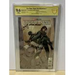 STAR WARS: ROGUE ONE ADAPTATION #1 (2017 - MARVEL) Graded CGC 9.6 Signature Series - (Cents