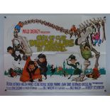 WALT DISNEY: ONE OF OUR DINOSAURS IS MISSING (1975) - UK Quad Film Poster - FIRST RELEASE -