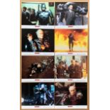 ROBOCOP (1987) - (8 in Lot) - 8 x British Front of House Lobby Cards - PETER WELLER - Ultra