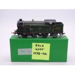 A Hornby Dublo EDL7 class N2 steam tank locomotive, 3-rail operation, in GWR green livery,