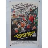 THE TAKING OF PELHAM ONE TWO THREE (1974) - US One Sheet Film Poster (27” x 40” – 68.5 x 101.5 cm) -