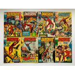 DAREDEVIL #71, 72, 73, 74, 76, 77, 78, 79 (8 in Lot) - (1971/72 - MARVEL) - FN/VFN (Cents Copy) -