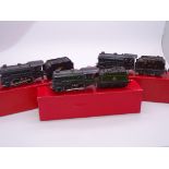 OO Gauge - A group of playworn Trix Twin 0-4-0 steam tender locomotives in various liveries supplied