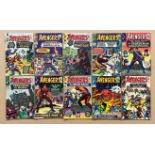 AVENGERS #15, 16, 17, 18, 19, 20, 21, 22, 23, 24 (10 in Lot) - (1965/66 - MARVEL - Cents/Pence