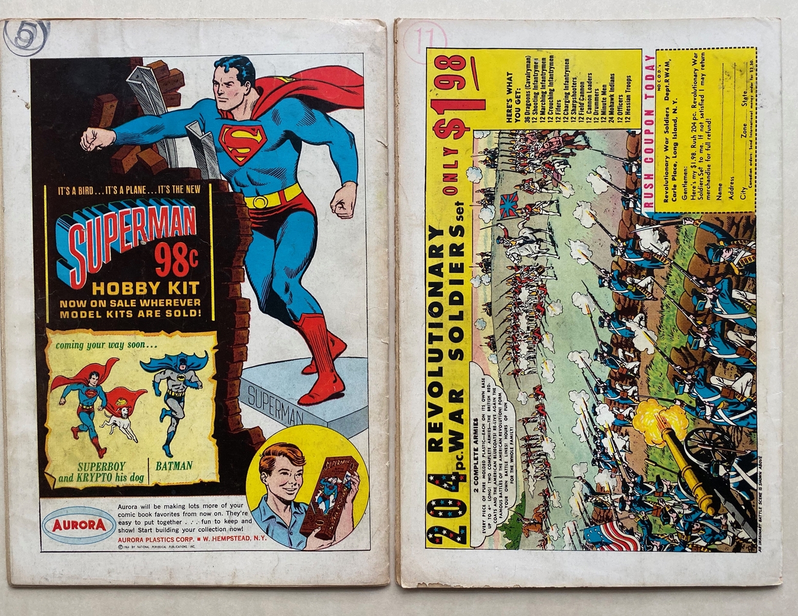 WORLD'S FINEST, BRAVE & THE BOLD (2 in Lot) - (1964 - DC - Cents Copy/Pence Stamp - GD/VG - Run - Image 2 of 2