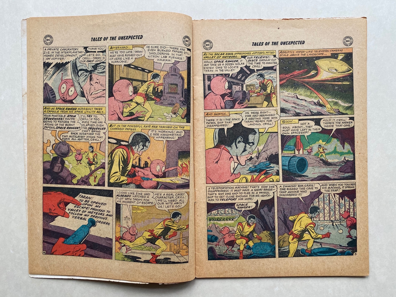 TALES OF THE UNEXPECTED #40 - (1959 - DC - Cents Copy - GD/VG) - Space Ranger features begin - Bob - Image 7 of 7