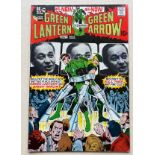 GREEN LANTERN #84 (1971 - DC) VFN+ (Cents Copy/Pence Stamp) - Photo cover (featuring the comic