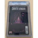 STAR WARS: DARTH VADER #1 (2015 - MARVEL) Graded CGC 9.8 (Cents Copy) - Del Mundo Variant Cover -