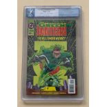 GREEN LANTERN #50 (1994 - DC) Graded PGX 9.4 (Cents Copy) - "Glow in the Dark Edition" - First