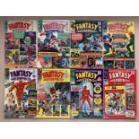 FANTASY MASTERPIECES #1, 3, 4, 6, 7, 8, 9, 10 (8 in Lot) - (1965-1967 - MARVEL) - FR/GD (Cents
