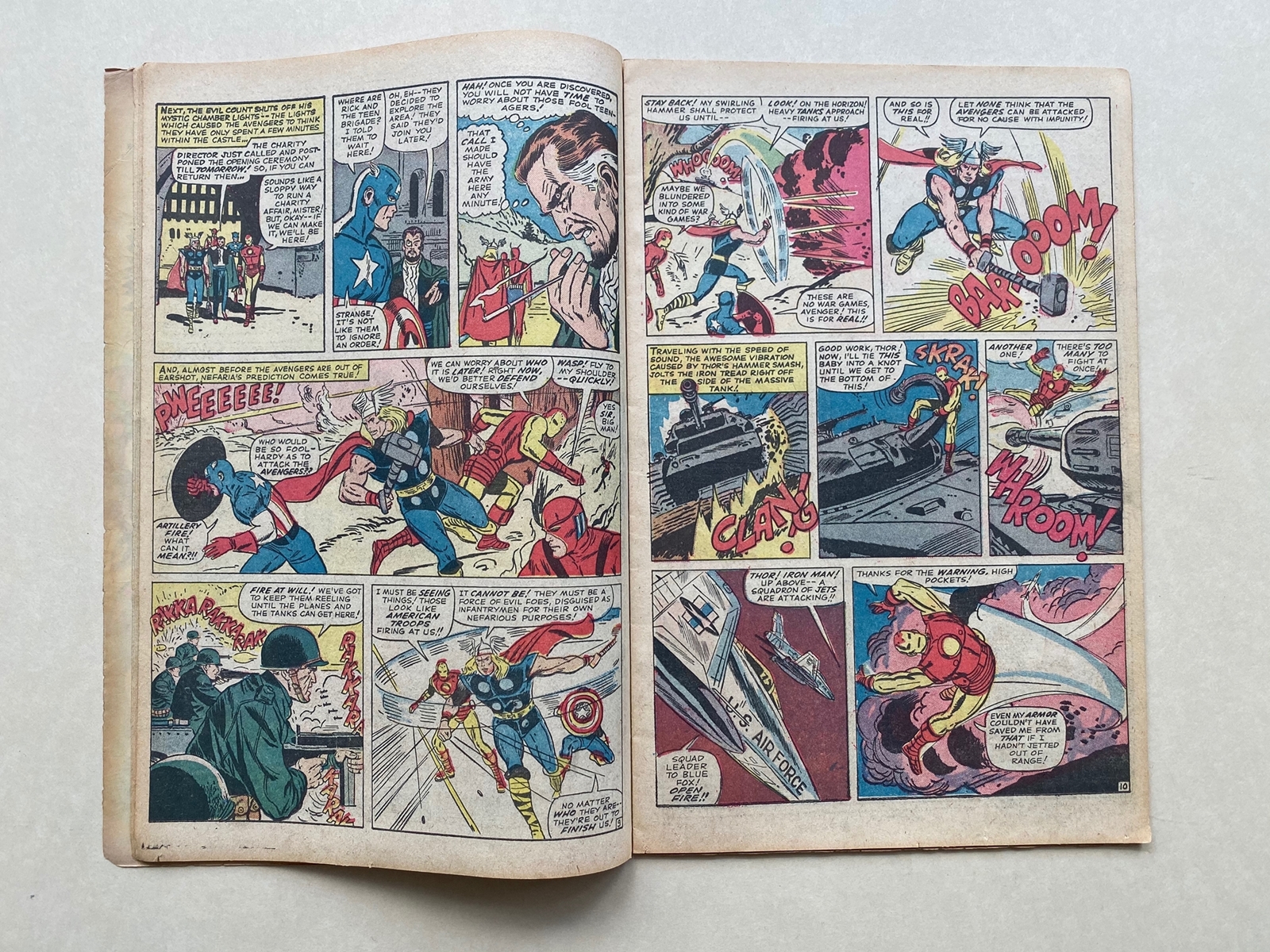 AVENGERS #13 (1964 - MARVEL) FR/GD (Cents Copy / Pence Stamp) - First appearance of Count Nefaria, a - Image 9 of 10