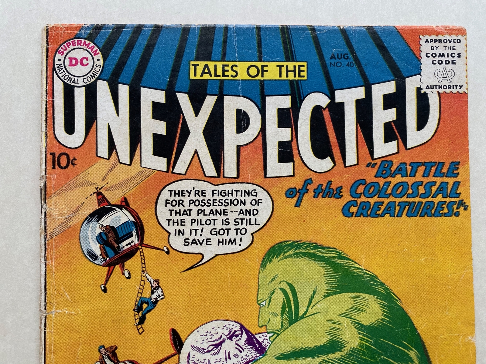 TALES OF THE UNEXPECTED #40 - (1959 - DC - Cents Copy - GD/VG) - Space Ranger features begin - Bob - Image 2 of 7