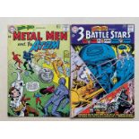 BRAVE & BOLD #52, 55 - SGT. ROCK, METAL MEN, ATOM (2 in Lot) - (1964 - DC) FN/VFN (Cents Copy) - Run