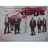 RESERVOIR DOGS (1992) - British UK quad film poster - QUENTIN TARANTINO - Designed by GRAHAM