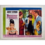 BREAKFAST AT TIFFANY'S (1961) - AUDREY HEPBURN - US Lobby Card #8 (NSS #61/262) - Audrey Hepburn &