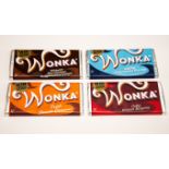 CHARLIE AND THE CHOCOLATE FACTORY (2005) - A set of 4 original production used WONKA bars from the