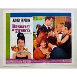 BREAKFAST AT TIFFANY'S (1961) - AUDREY HEPBURN - US Lobby Card #3 (NSS #61/262) - Audrey Hepburn