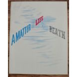 A MATTER OF LIFE AND DEATH (1946) - Press Campaign Book - Very Fine plus - Flat/Unfolded (as