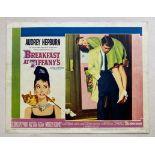 BREAKFAST AT TIFFANY'S (1961) - AUDREY HEPBURN - US Lobby Card #1 (NSS #61/262) - Audrey Hepburn &