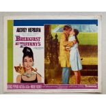 BREAKFAST AT TIFFANY'S (1961) - AUDREY HEPBURN - US Lobby Card #2 (NSS #61/262) - Audrey Hepburn &