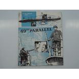 49TH PARALLEL (1940's) - RARE - British Press Campaign Brochure complete - Flat/Unfolded - Fine