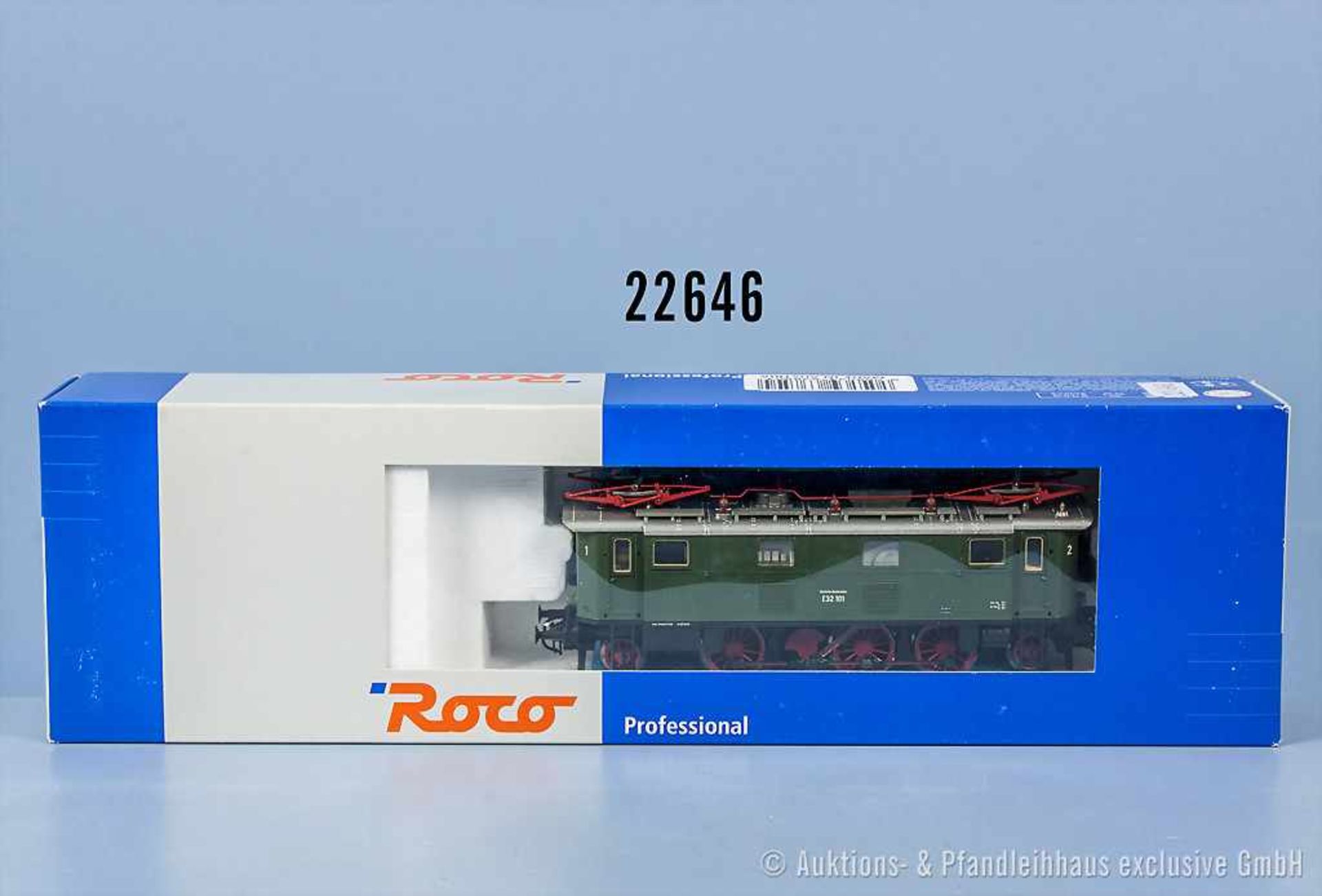 Roco Professional H0 63850 E-Lok der DB, BN E32 101, mit Digitalschnittstelle, Zustand 0-1, in OVP