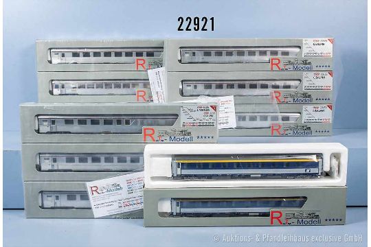 Konv 11 H0 D Zug Personenwagen Dabei 6 X Railtop Models Und 5 X Ls Models