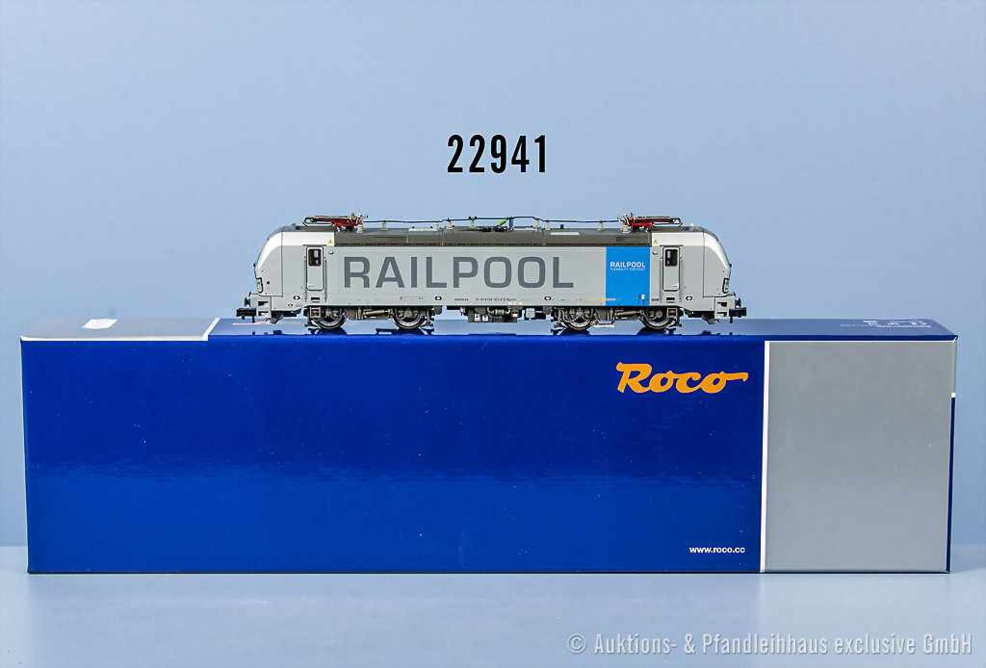 Roco digital H0 73915 E-Lok der Railpool, BN 193 802-6, Zustand 1, in OVP