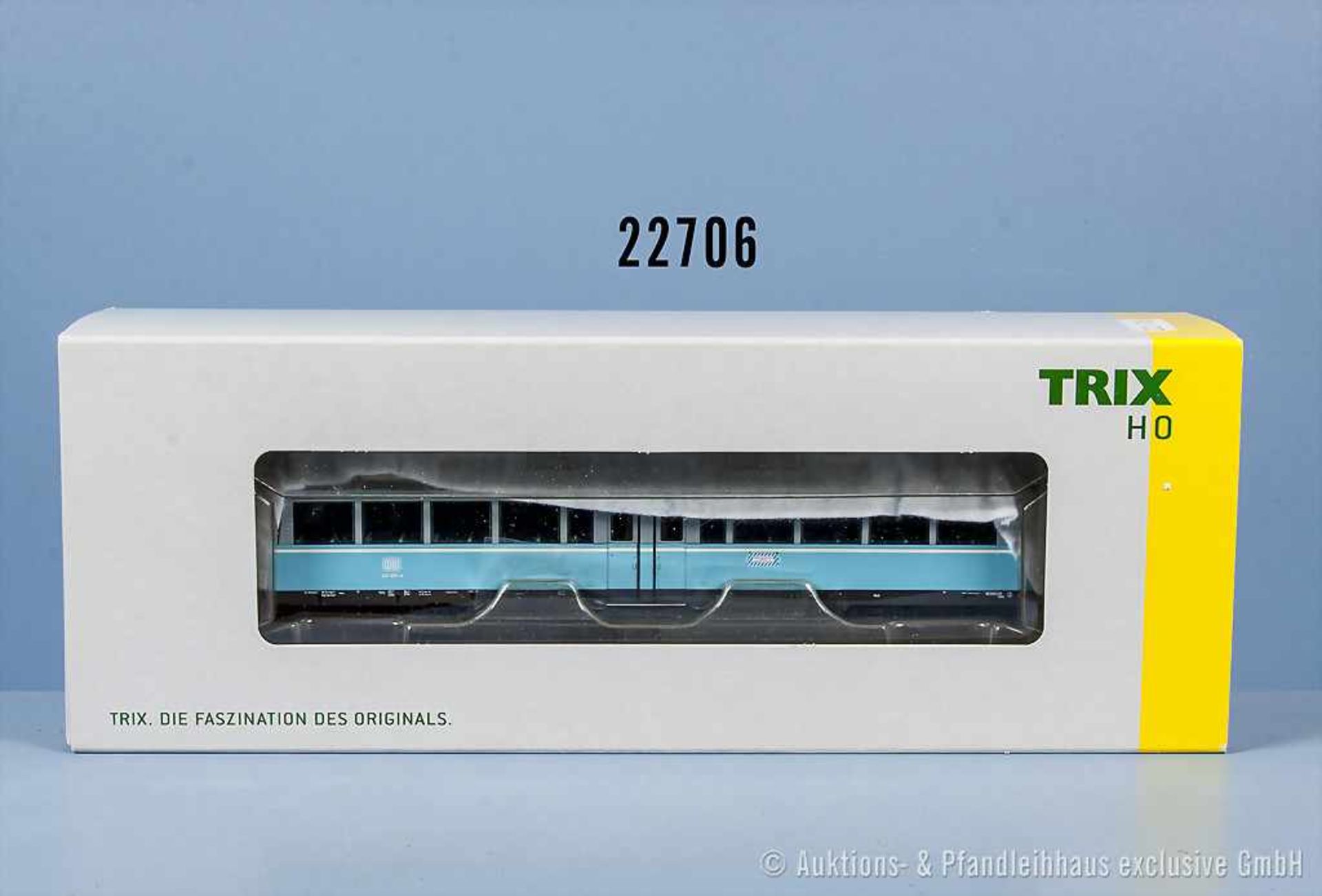 Trix International digital H0 22191 Elektro-Triebwagen "Gläserner Zug" der DB, BN 491 001-4, Zustand