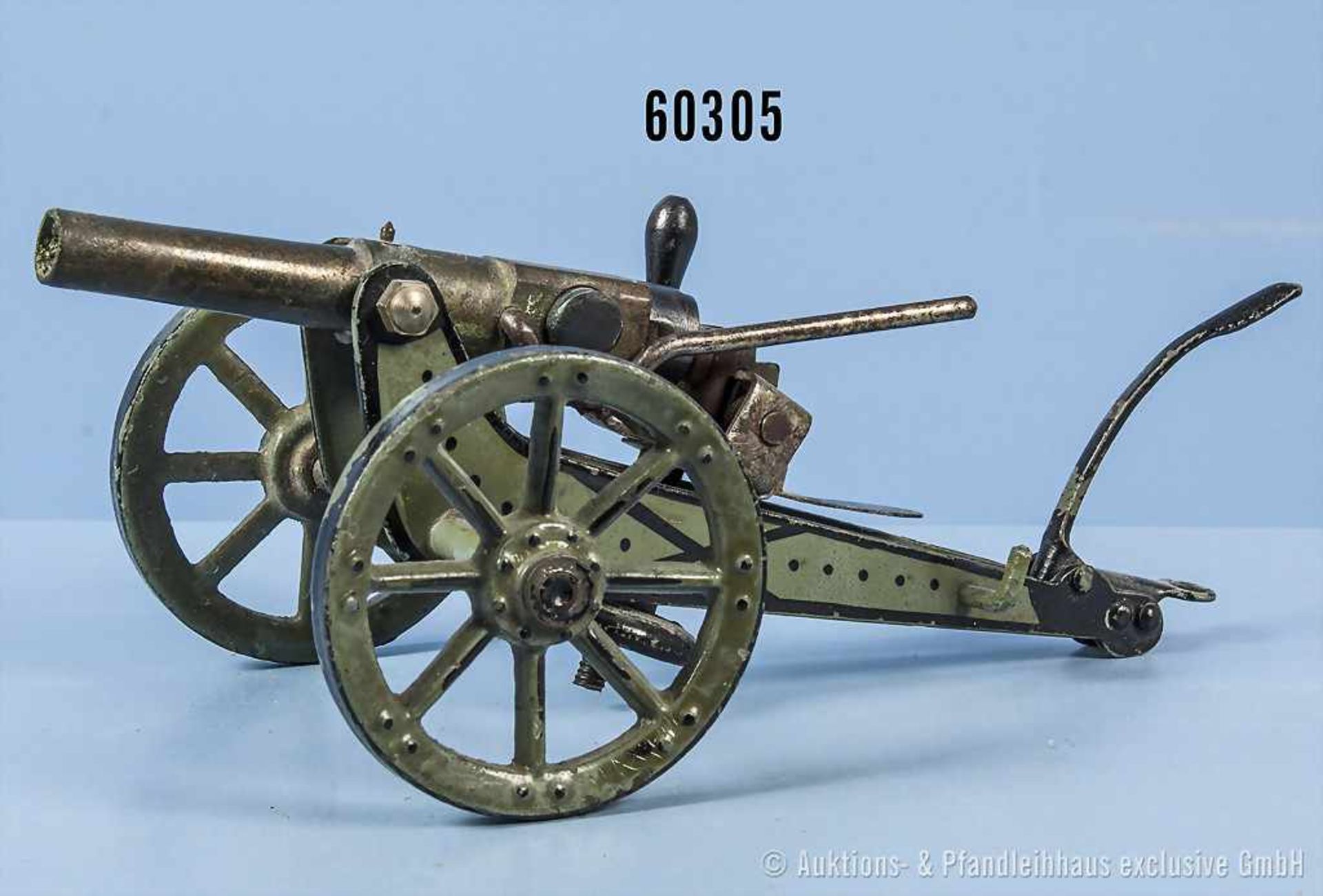 Marklin Kanone 8042 1 Feldgrau Handlack Metallausf L 17 Cm Verschluss Zum Verschiessen Von Am