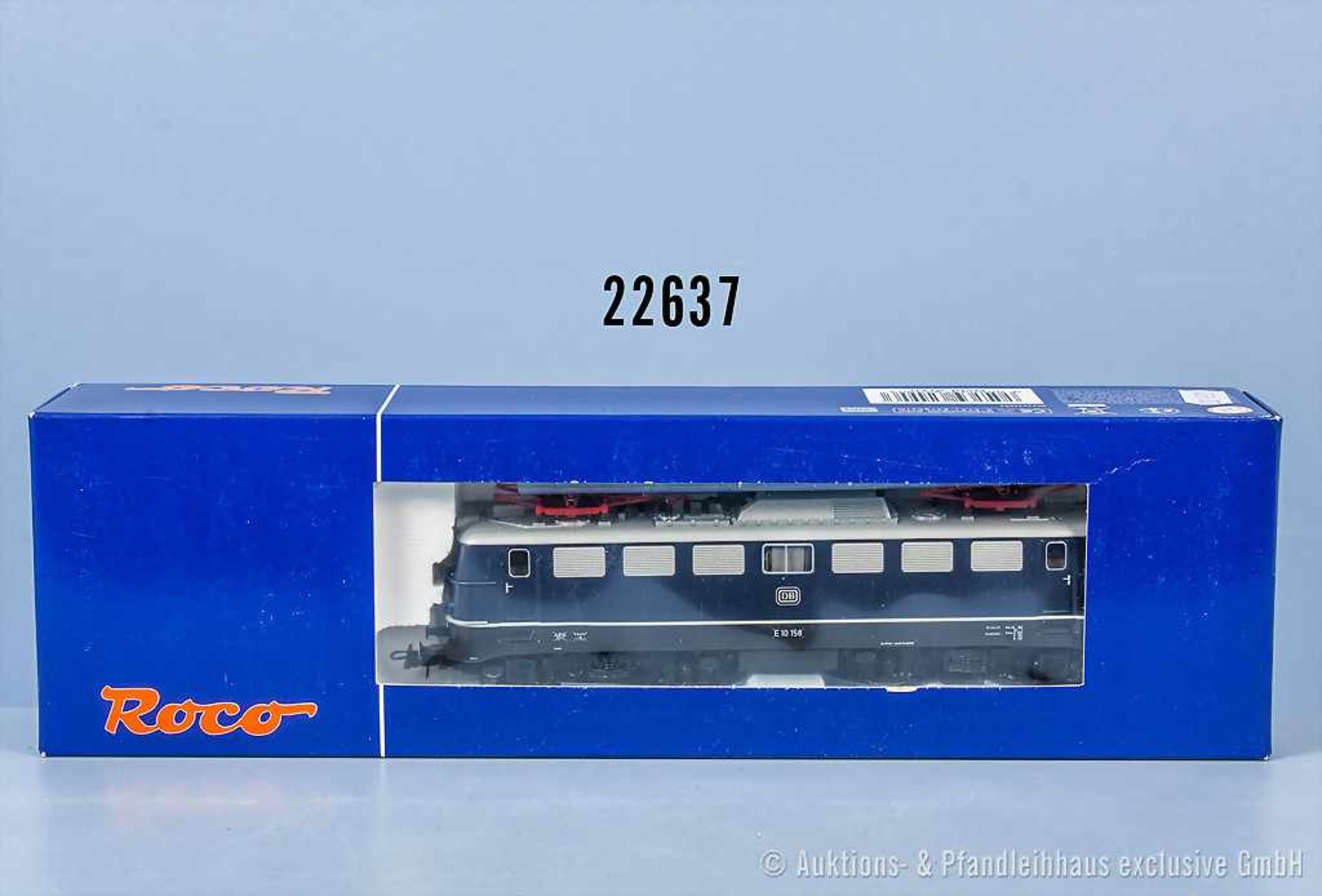 Roco H0 62490 E-Lok der DB, BN E10 158, mit Digitalschnittstelle, Zustand 0-1, in OVP