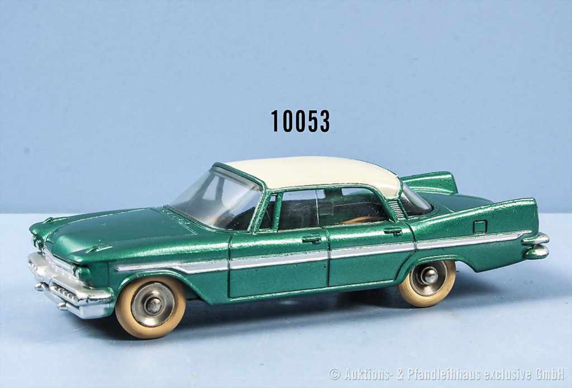 Dinky Toys 545 De Soto 59 Diplomat, 2-farbig lack. Metallgußausf., M 1:43, gummibereift, sehr