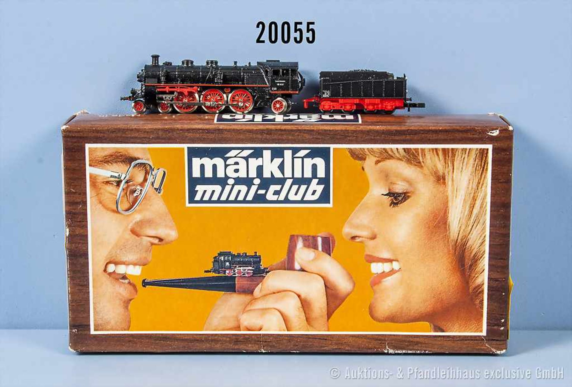 Märklin mini-club Spur Z 8893 Schlepptenderlok der DR, BN 18 441, Achsfolge 2'C'1, Tender 4-A,