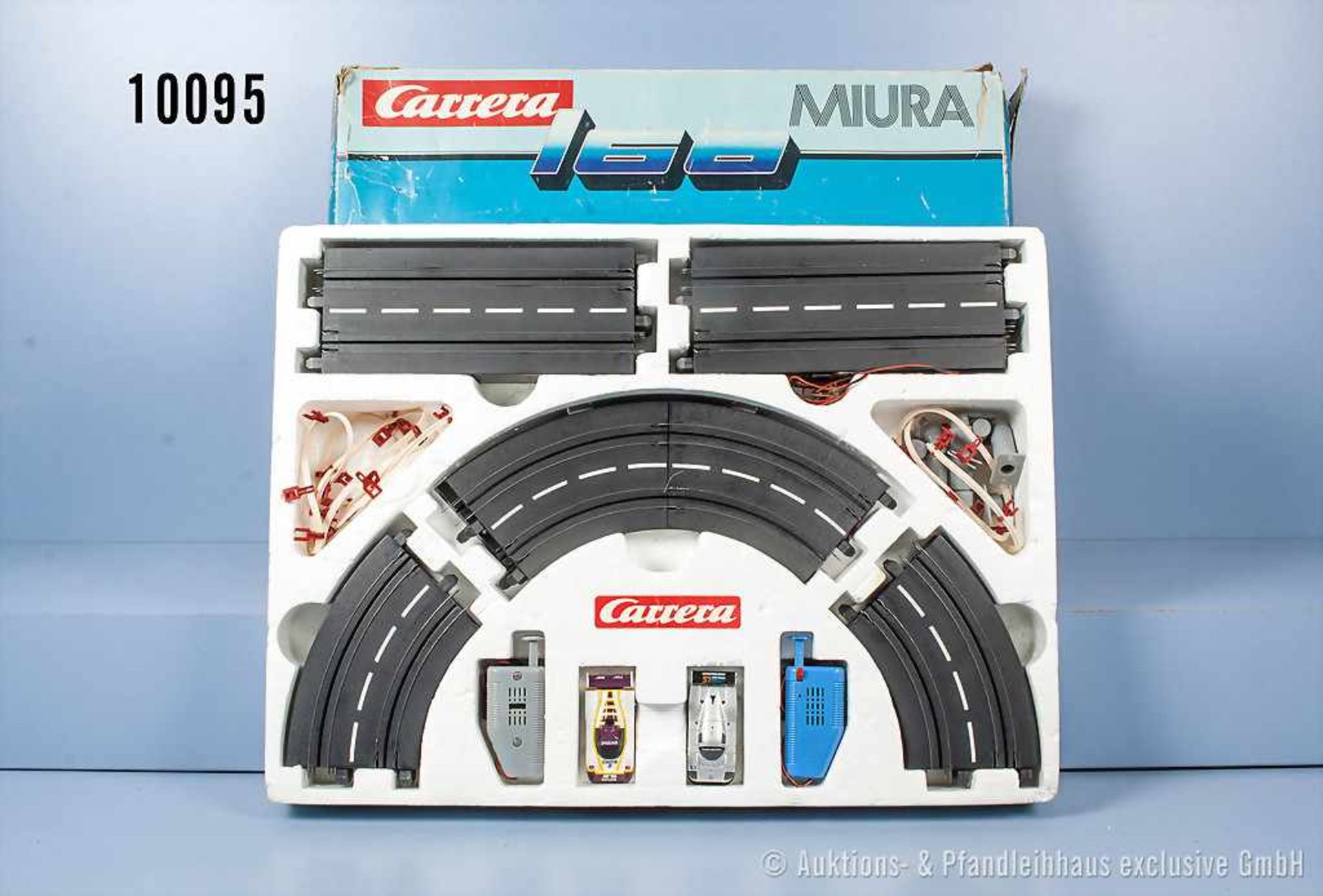 Carrera 160 Autorennbahn 60200 "Miura", bestehend aus diversem Schienenmaterial,