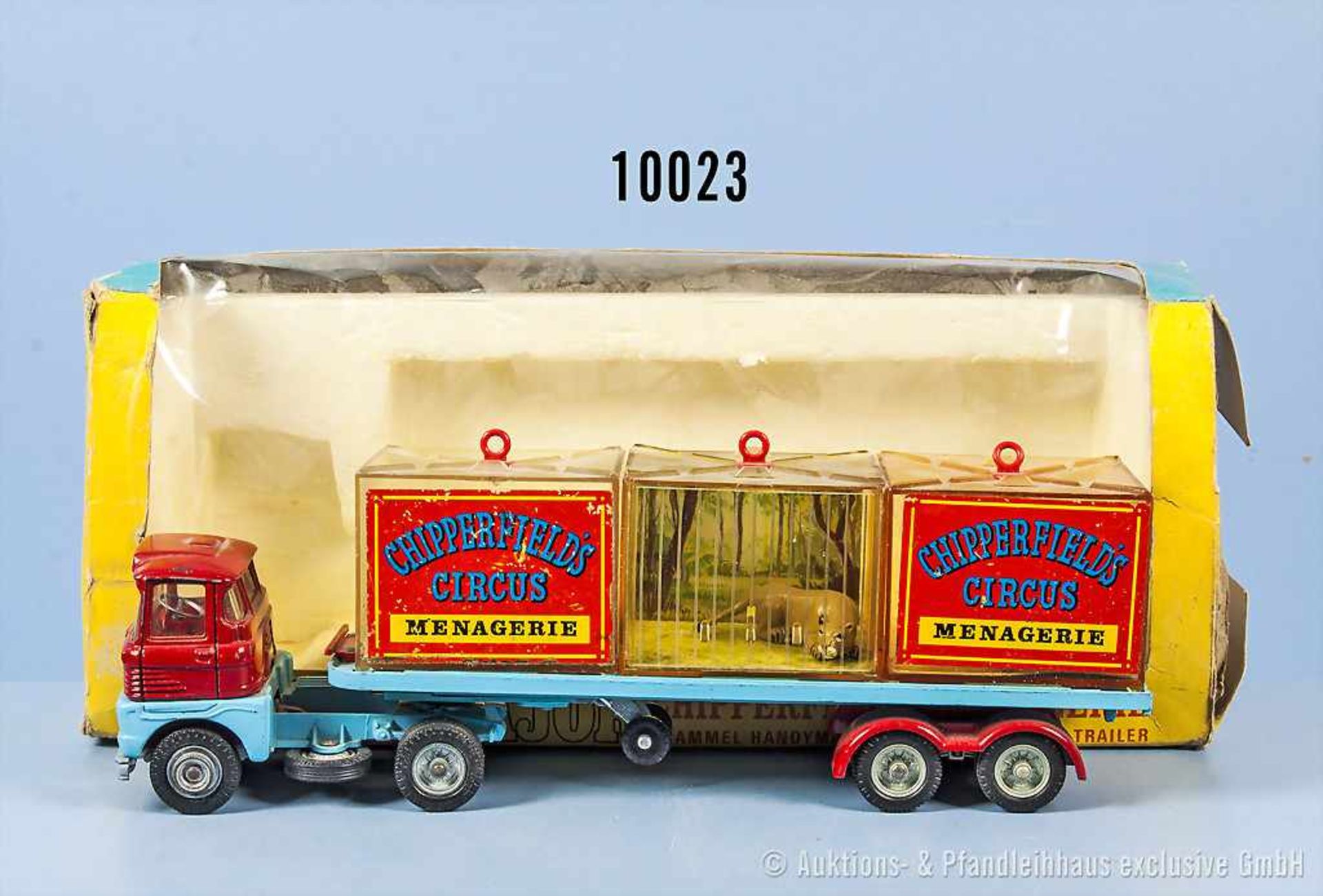 Corgi Major Toys 1139 Chipperfields Menagerie Scammel Handyman MK.3 Tractor Unit and Trailer,