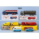 Konv. 6 Dinky Toys Replika Fahrzeuge, dabei 32 C, 517, 560, 480, 942, 943 sowie Dinky Toys Citroen