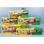 Konv. 5 Corgi Classics Set-Packungen, Nr. 09901, 15901, 21701, 24801 und 27602, neuwertiger